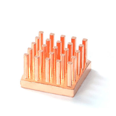PC CPU Pure Copper Heat Sink พื้นผิวพ่นทรายอเนกประสงค์