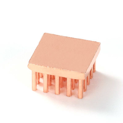 86x40mm Stable Copper Heat Sink Anti Erosion Anodized Surface Treatment