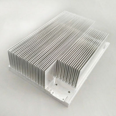 Bonded Fin Electronic Heat Sink สี่เหลี่ยมผืนผ้าวัสดุอลูมิเนียม