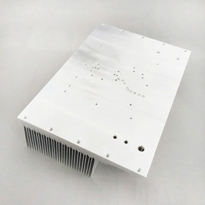Bonded Fin Electronic Heat Sink สี่เหลี่ยมผืนผ้าวัสดุอลูมิเนียม