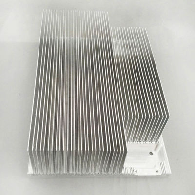 Bonded Fin Electronic Heat Sink สี่เหลี่ยมผืนผ้าวัสดุอลูมิเนียม