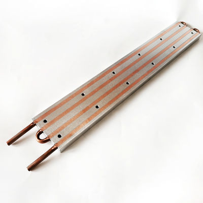แผ่นระบายความร้อนหม้อน้ำอโนไดซ์กันสนิม Cold Plate 80x14x480mm