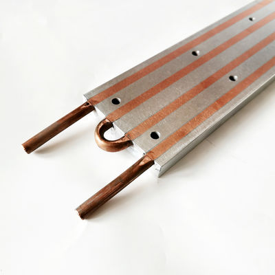 แผ่นระบายความร้อนหม้อน้ำอโนไดซ์กันสนิม Cold Plate 80x14x480mm