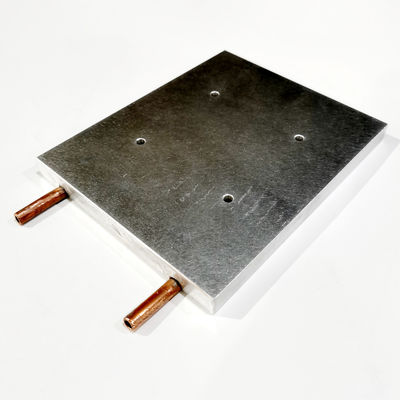 แผ่นระบายความร้อนหม้อน้ำแบบฝัง Cooper สำหรับระบายความร้อนด้วยน้ำ 120x12x150mm