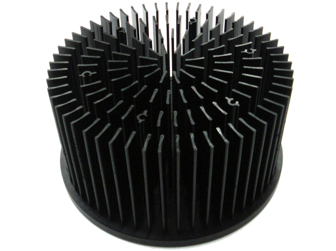 RoHS อลูมิเนียมหล่อความร้อนสำหรับ LED Anticorrosive 160x82mm