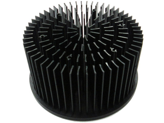 RoHS อลูมิเนียมหล่อความร้อนสำหรับ LED Anticorrosive 160x82mm